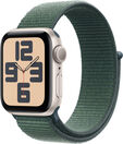 Smartwatch Apple Watch SE (2024) GPS 40mm Alum&iacute;nio Starlight c/ Loop Deportiva Lake Green image number null