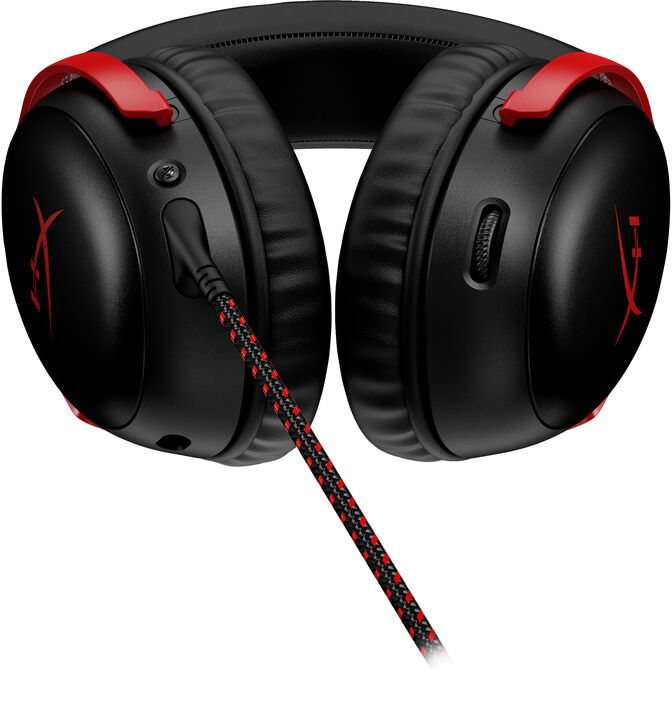 Auriculares HyperX Cloud III Negro/Rojo image number 2