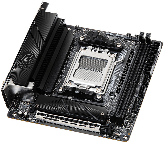 Placa Base ASRock A620I Lightning WiFi image number 2
