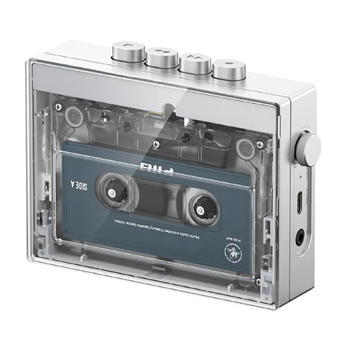 Reproductor de Casetes FiiO CP13 Est&eacute;reo Transparente image number 1