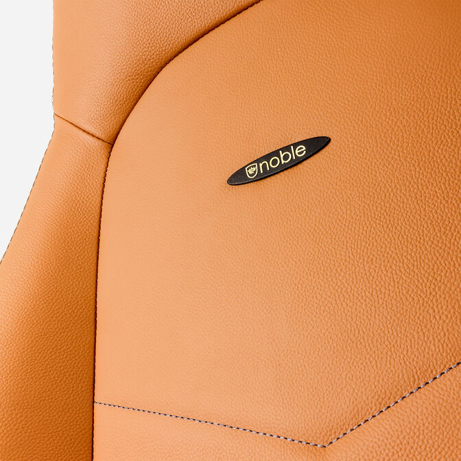 Silla noblechairs ICON Real Leather Cognac / Negro image number 5