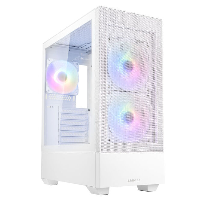 Caja ATX Lian Li Lancool 205 Mesh-C Blanca Vidrio Templado image number 0