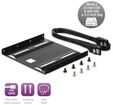 Kit Adaptador Gigabit Ewent SSD/HDD 2.5" para 3.5" + Cable SATA + parafusos image number null