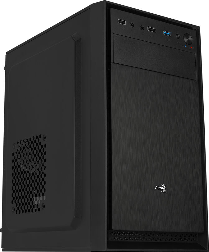 Caja Micro-ATX Aerocool CS-104 Negro image number 0