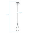 Candado Antirrobo Tooq con Llave 1,50 metros image number null