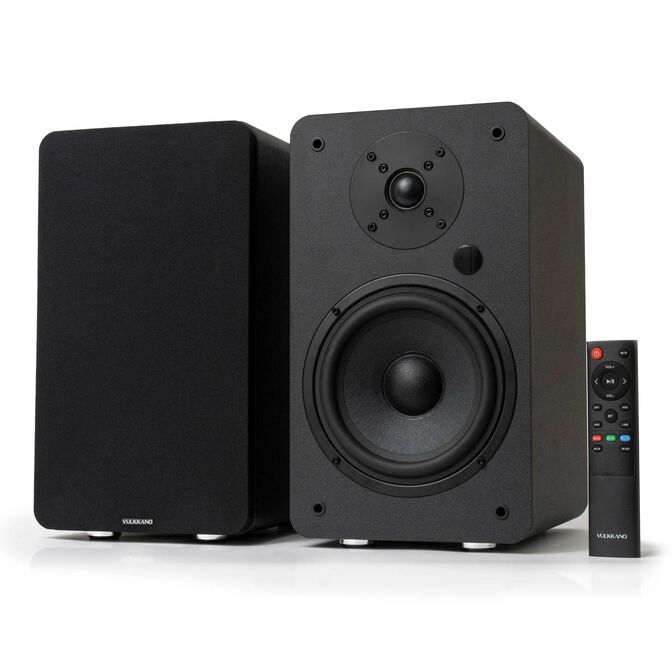 Altavoces Hi-Fi Vulkkano A6 ARC 80W Bluetooth HDMI ARC Negros image number 0