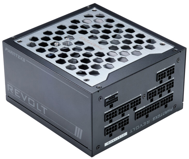 Fuente Modular Phanteks Revolt ATX 3.0 PCIe 5.0 1000W Platinum Preta (Sin Cables Inclu&iacute;dos) image number 1