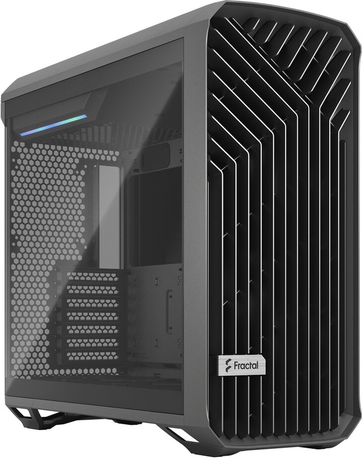 Torre E-ATX Fractal Design Torrent Gray Cristal Templado Light Tint image number 0