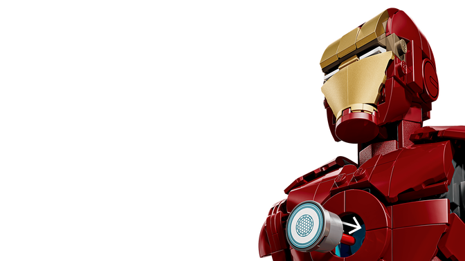 LEGO Marvel: Iron Man Mark 3, 1297 Piezas (76344) image number 3