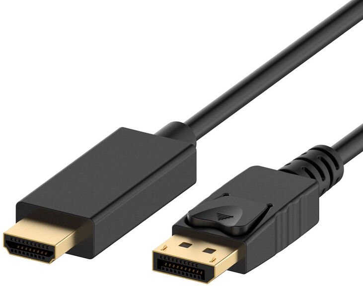 Cable Conversor Ewent DisplayPort 1.2 para HDMI 1.2 Macho/Macho 1 M Negro image number 1