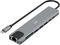 HUB USB-C Ewent EW1146 8-Port Gris