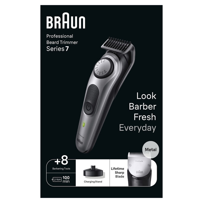 Recortadora de Barba Braun Series 5 BT7420 image number 0