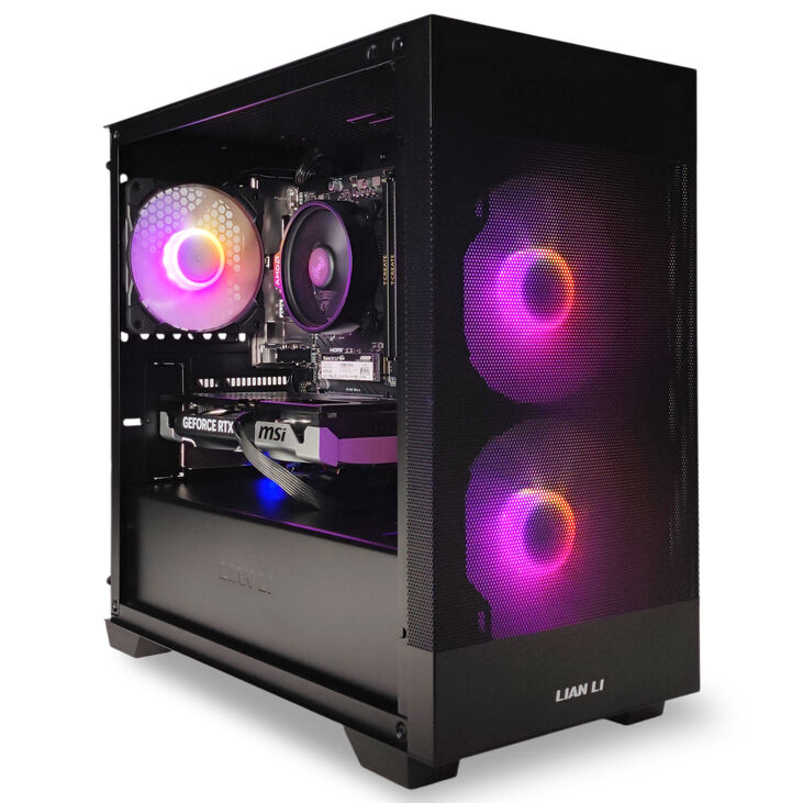 Ordenador AURA Gamer-PC Ryzen 5 7500F 32GB DDR5 1TB RTX 5060 Ti 16GB WiFi W11 V2 image number 1