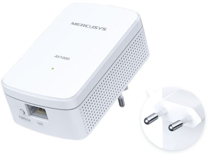 Mercusys MP500 KIT adaptador de red PowerLine 1000 Mbit/s Ethernet Blanco 2 pieza(s) image number 1