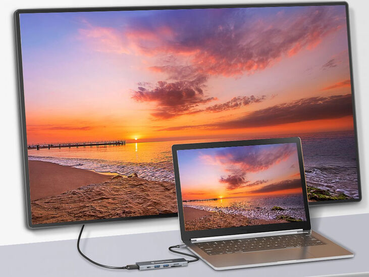 HUB USB Conceptronic 6-in-1 USB-C 3.2 > 2x USB-A 3.0 + HDMI + USB-C (PD100W) + Lt.Tarjetas image number 6
