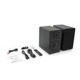 Altavoces Hi-Fi Vulkkano A5 ARC MKII 50W Bluetooth HDMI ARC Negros image number null