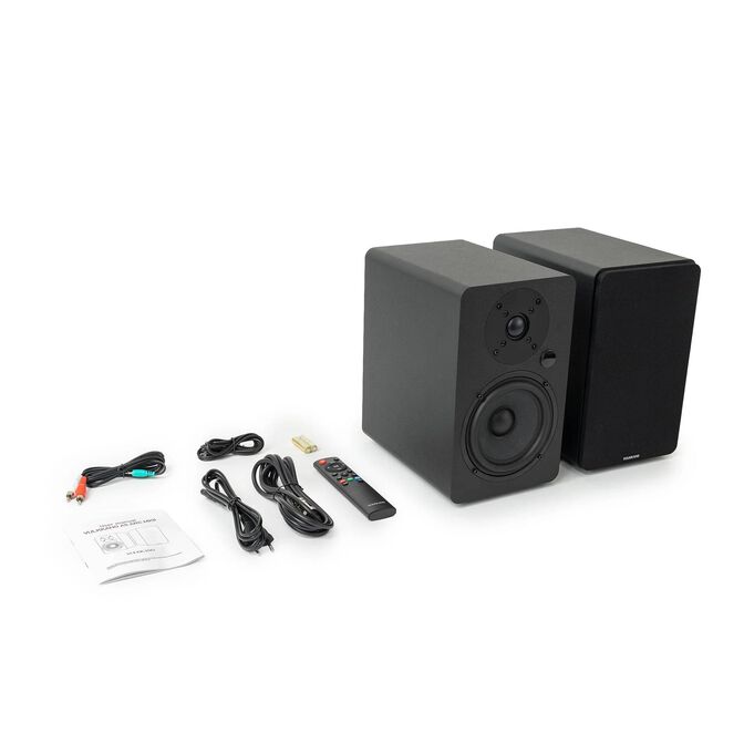 Altavoces Hi-Fi Vulkkano A5 ARC MKII 50W Bluetooth HDMI ARC Negros image number 6