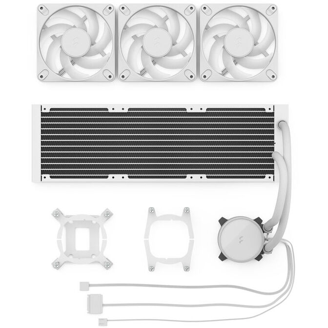 Refrigeraci&oacute;n Liquida CPU Fractal Design Radius 360 RGB Blanco image number 4