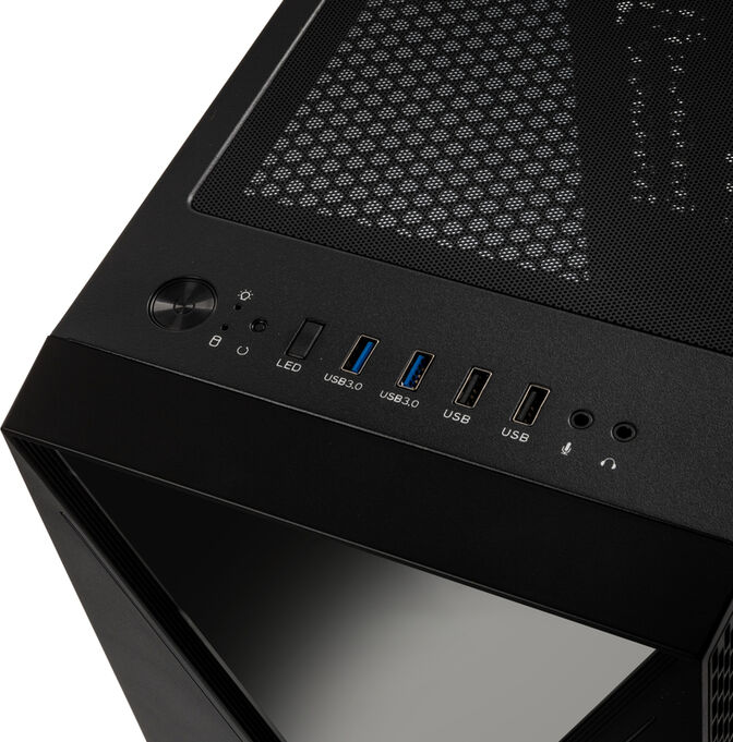 Caja ATX Kolink VOID X ARGB Vidrio Templado Negro image number 4