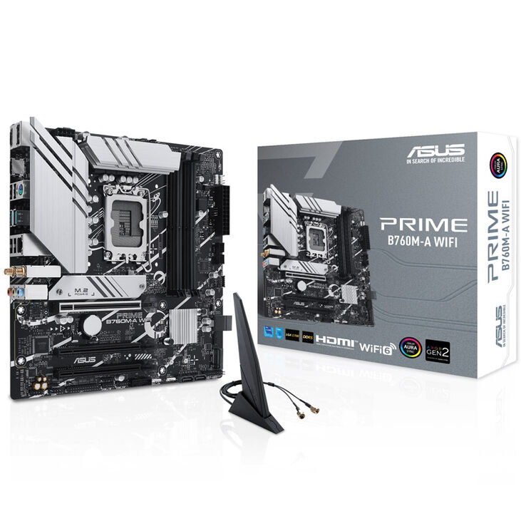 Placa Base Asus Prime B760M-A WiFi image number 0