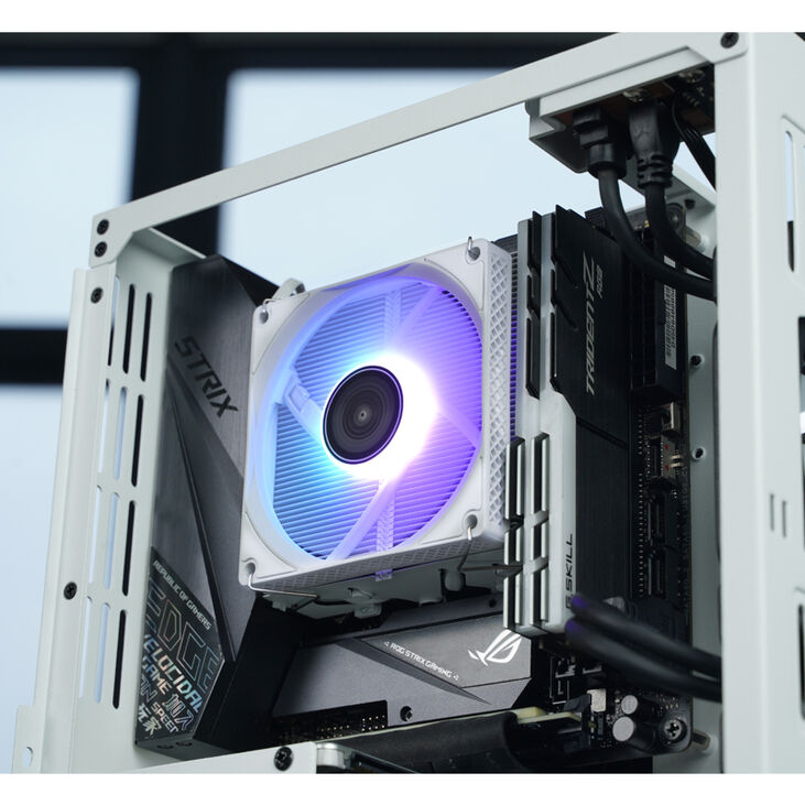 Ventilador CPU Jonsbo HX4170D Blanco ARGB - 92mm image number 7