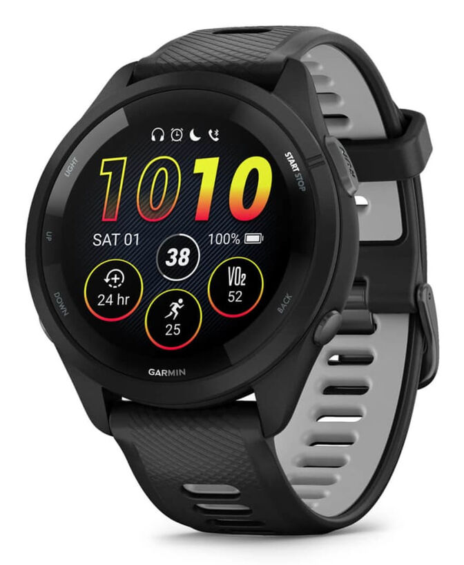 Smartwatch Garmin Forerunner 265 46mm Preto/Cinzento image number 0