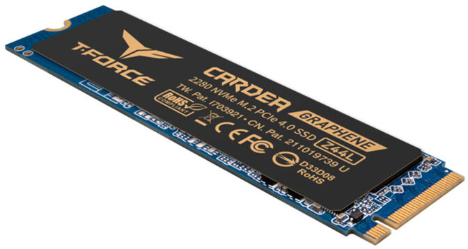 SSD Team Group T-Force Cardea Z44L GP 1TB Gen4 M.2 NVMe (3500/2700MB/s) image number 2