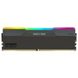 KLEVV Kit 32GB (2 x 16GB) DDR5 CRAS V 6400MHz CL30 RGB Obsidian Black (Intel XMP/AMD Expo) image number null