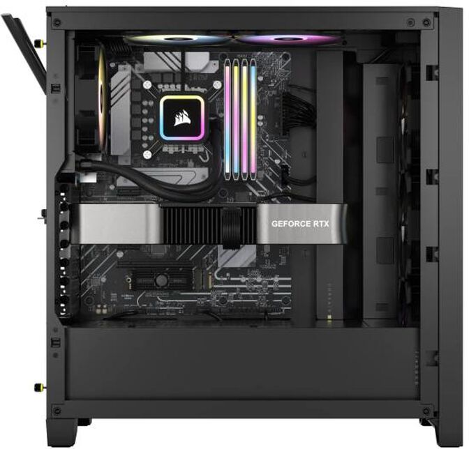 Corsair Kit 32GB (2 x 16GB) DDR5 7200MHz Dominator Titanium RGB White CL34 image number 3