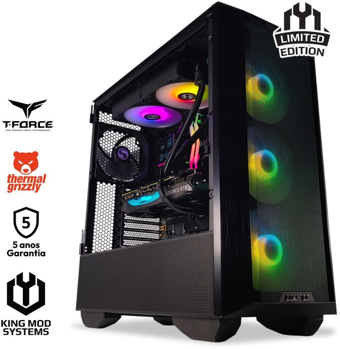Ordenador King Mod Limited-PC Ryzen 7 9700X 32GB DDR5 1TB RTX 4070 Ti SUPER WiFi W11 image number 0