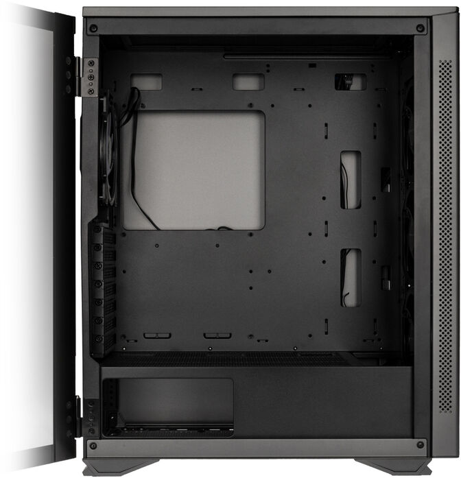 Caja ATX Kolink Stronghold Prism RGB Aluminio Negro image number 4