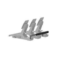 Soporte de pedal trasero MOZA Racing SR-P2