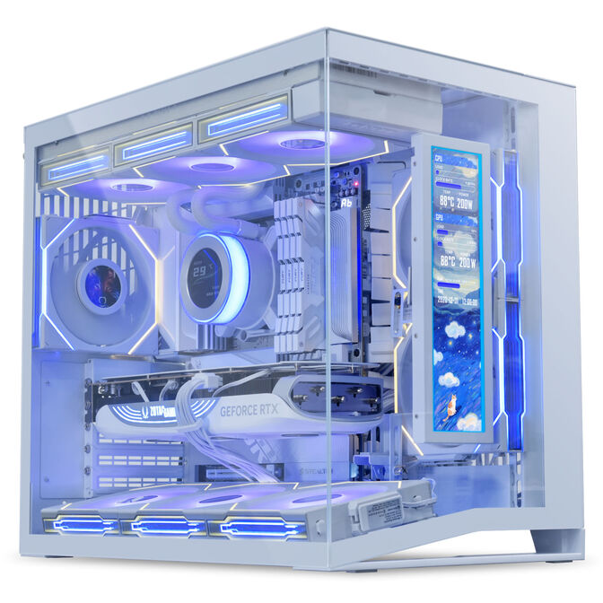 Pantalla Portable Lian Li 8.8" Blanco image number 6