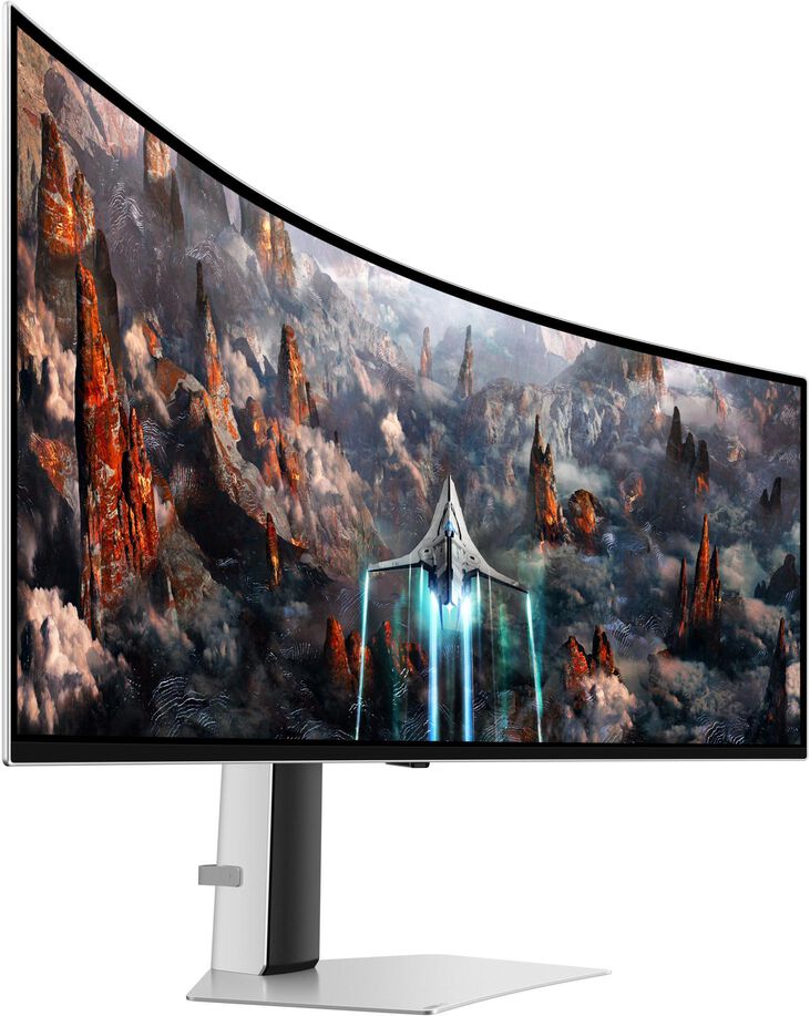 Monitor Curvo Samsung Odyssey G9 49" G93SC OLED DQHD 240Hz 0.03ms image number 6