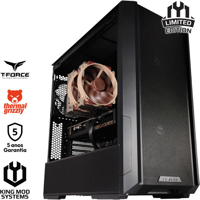 Ordenador King Mod Limited-PC Intel i7 14700F 64GB DDR5 2TB RTX 4080 SUPER WiFi W11 image number 0