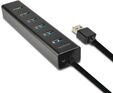 USB-A-Hub AXAGON HUE-SA7BP, 7x USB 3.0, 1x Micro-USB - 40cm image number null