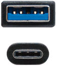 Cable USB 3.1 GEN2 10Gbps 3A Nanocable USB-C/M para USB-A/M 2 M Negro image number null