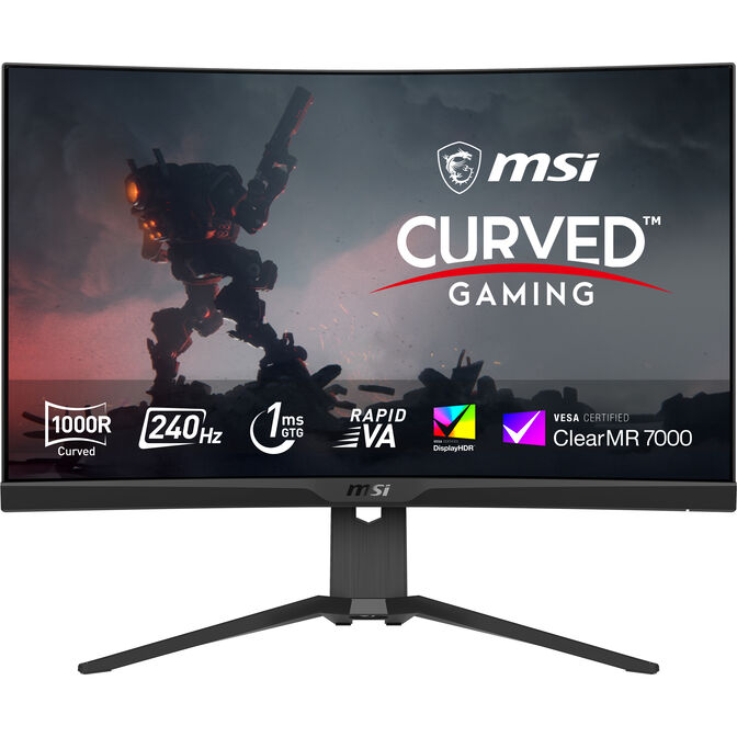 Monitor Curvo MSI 27" MPG 275CQRXF VA WQHD 16:9 240Hz FreeSync Premium HDR400 (0.5ms) image number 0