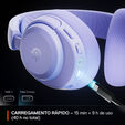 Auriculares SteelSeries Arctis Nova 3P Wireless/Bluetooth Lavanda image number null