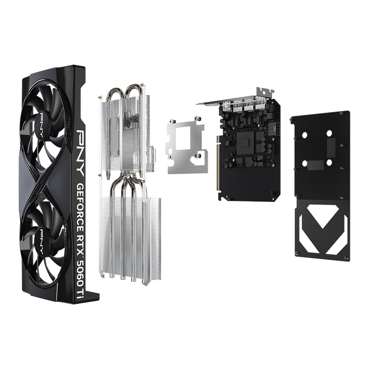 Tarjeta Gráfica PNY GeForce® RTX 5060 Ti Dual Fan 16GB GDDR7 DLSS4 image number 12