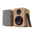 Altavoces Hi-Fi Vulkkano A4 ARC MKII 40W Bluetooth HDMI ARC Marrones image number null