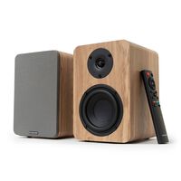 Altavoces Hi-Fi Vulkkano A4 ARC MKII 40W Bluetooth HDMI ARC Marrones