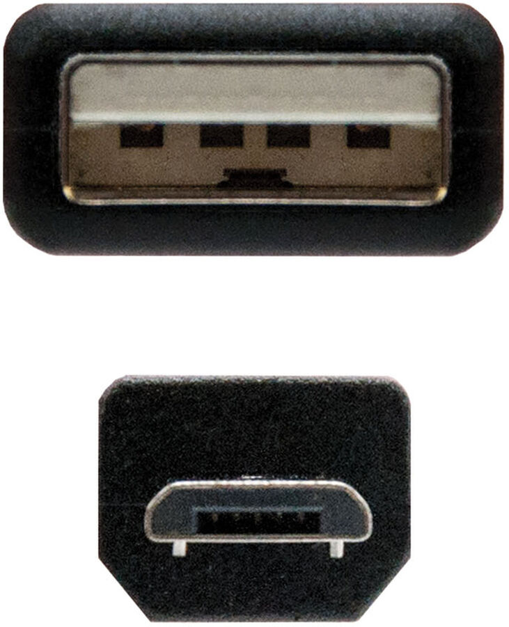 Cable USB 2.0 Nanocable USB-A/M para Micro-B/M 0.8 M image number 2