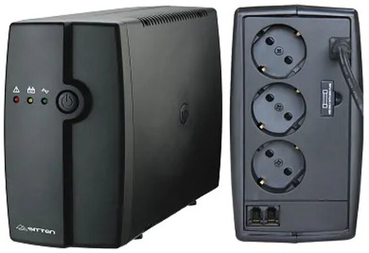 UPS Sitten Interactiva FT-400 400VA/240W con 3 Tomas Schuko image number 0