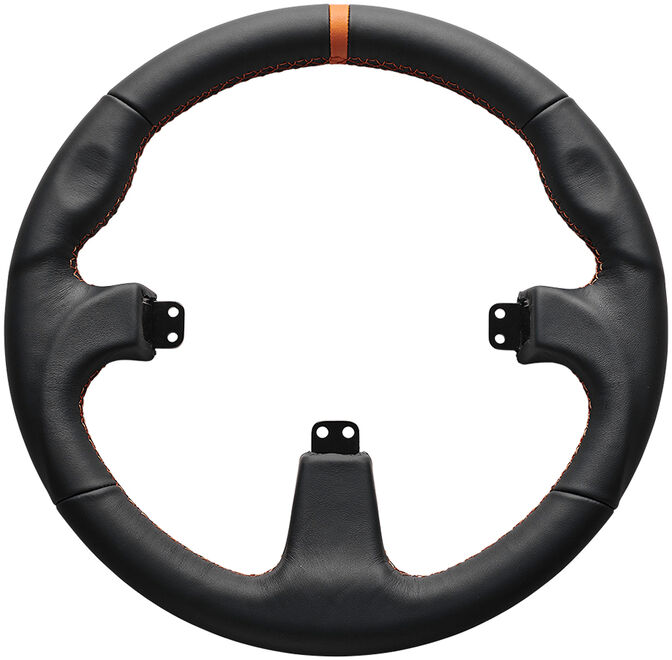 Asetek SimSports GT Rim - Round, Leder image number 0