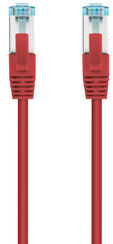 Cable de Red NanoCable RJ45 LSZH CAT.7 600MHZ SFTP AWG26 25 CM Rojo image number null