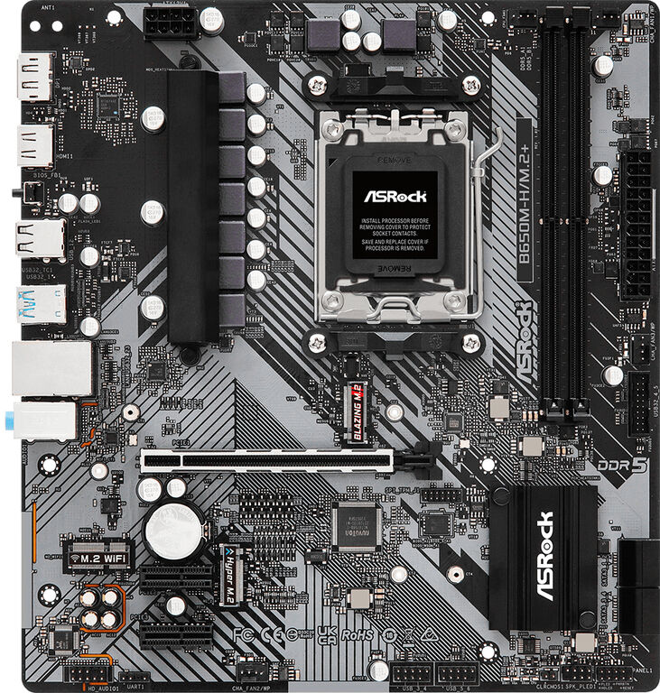 Placa Base ASRock B650M-H/M.2+ image number 0