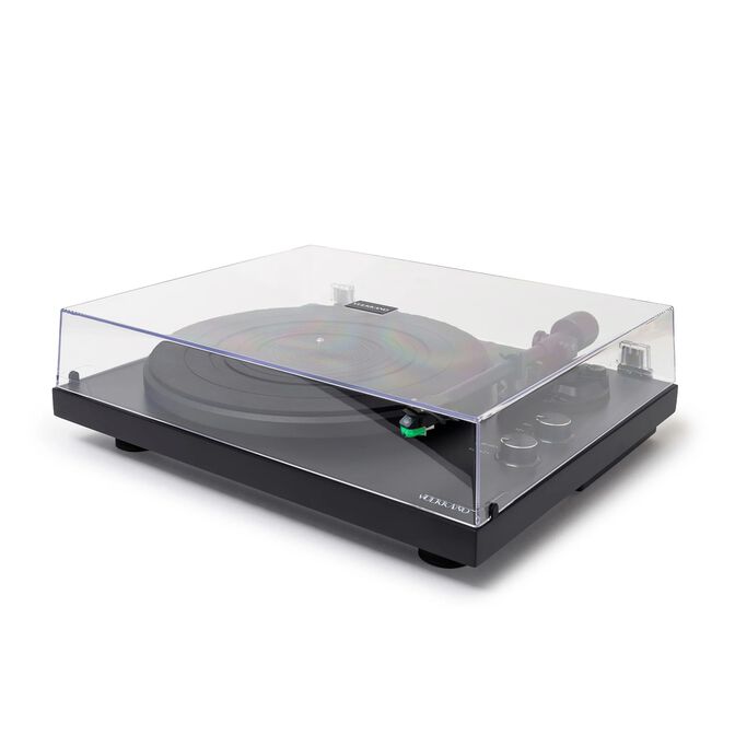 Gira-discos Vulkkano TD20 AT-VM95E Bluetooth USB Preto image number 1