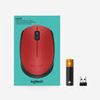 Rat&oacute;n Logitech M171 Wireless Vermelho/Negro image number null