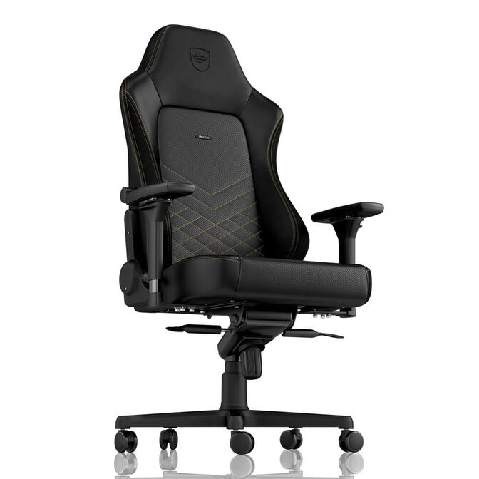 Silla noblechairs HERO - Negro / Dorado image number 4
